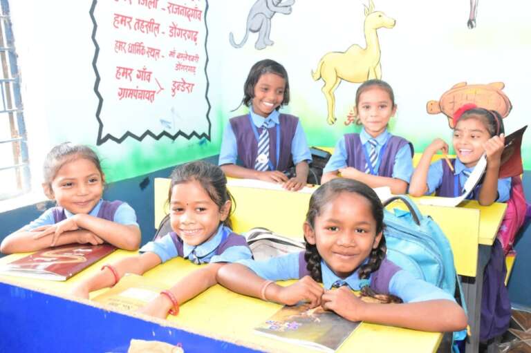 *बच्चों की मुस्कान कर रही है पीएमश्री स्कूल के खुशनुमा माहौल का बयान, सर्वसुविधायुक्त स्कूल का सपना हो रहा है साकार*