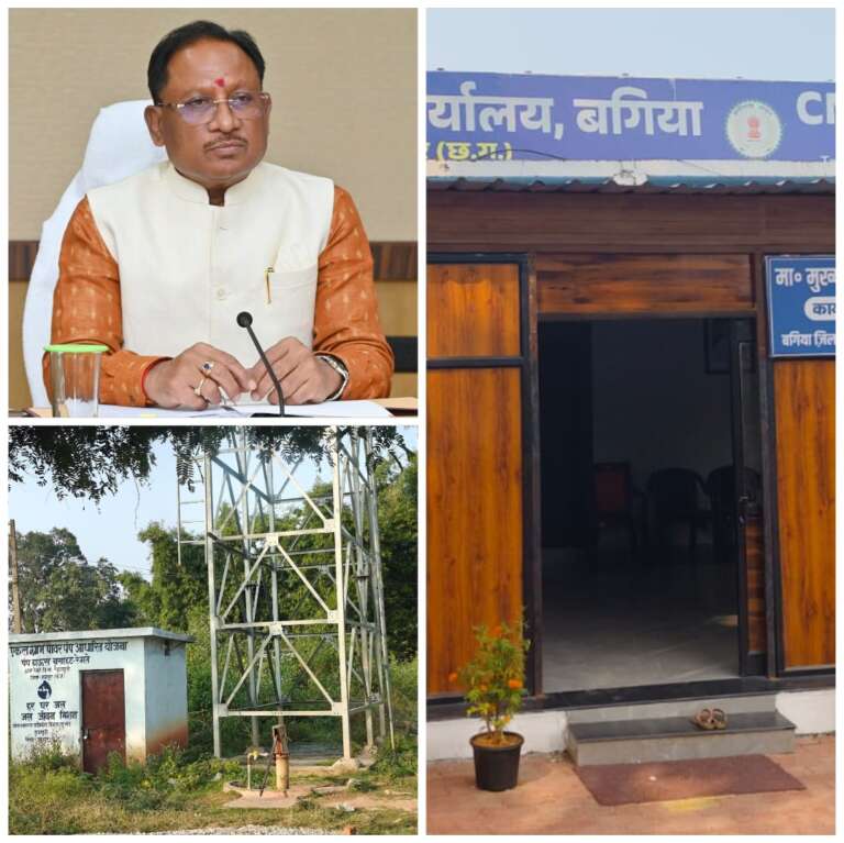 *मुख्यमंत्री कैंप कार्यालय बगिया हर लोगन मन बर वरदान साबित होवत हे, लोगन मन के समस्या सुने जा थे,और सांय सांय समाधान करे जा थे, रेमते गांव के लोगन मन के पानी समस्या हर सांय ले समाधान हो गे हे, ग्रामवासी मन मुख्यमंत्री श्री साय ला धन्यवाद दे हे……..*