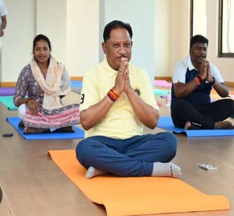 *अन्तर्राष्ट्रीय योग दिवस : मुख्यमंत्री श्री विष्णु देव साय 21 जून को जशपुर में करेंगे योगाभ्यास, सभी जिला मुख्यालयों में आयोजित योगाभ्यास में शामिल होंगे नामांकित अतिथि*