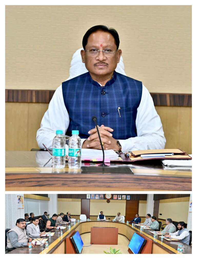 *मुख्यमंत्री श्री विष्णु देव साय की अध्यक्षता में आज यहां मंत्रालय महानदी भवन में आयोजित कैबिनेट की बैठक में राज्य के घरेलू विद्युत उपभोक्ताओं को बिजली बिल में रियायत देने के साथ ही अन्य महत्वपूर्ण निर्णय लिए गए *