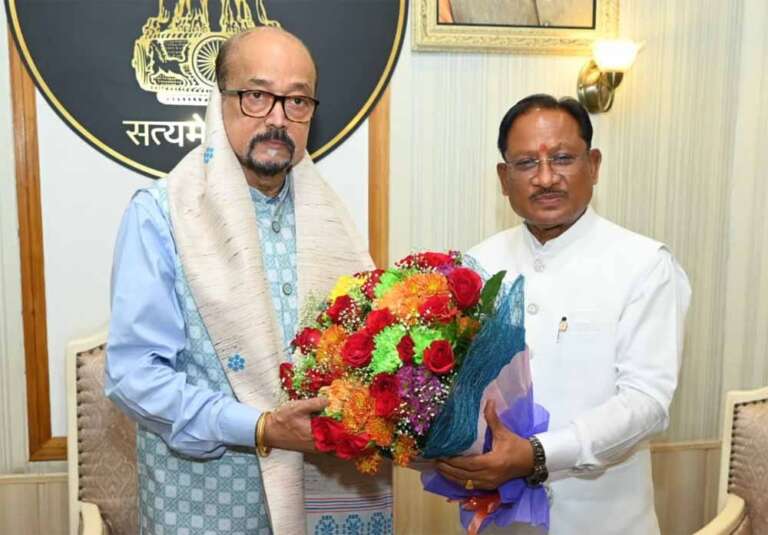 *मुख्यमंत्री श्री विष्णु देव साय ने राज्यपाल श्री रमेन डेका को जन्मदिन की दी शुभकामनाएँ…*